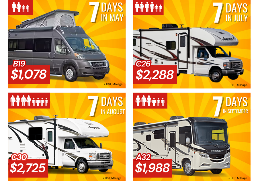 Springfest Rental Specials